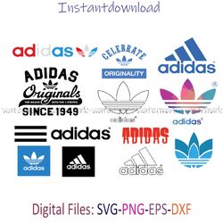 Adidas Logo Bundle Svg, Brand Logo Svg, LV Logo Svg, GG Logo Svg, Chanel Logo Svg, file for cricut, Instantdownload, png