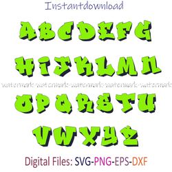 Fresh Prince Transparent SVG Alphabet, Cricut file, Cut files, Layered digital vector file, Digital download, Decor, png