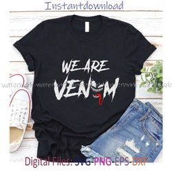 Venom Layered SVG, We Are Venom, Venom PNG, Venom Logo PNG, Venom Face SVG, Venom Logo Transparent