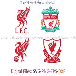 Liverpool Logo SVG, Liverpool Logo bundle, Liverpool svg, Liverpool Logo teams, Liverpool Logo SVG instantdownload, png