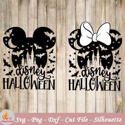 Disney Halloween svg, Disney svg, Halloween png, mickey halloween eps, dxf, png, Files For Cricut Silhouette, Clipart