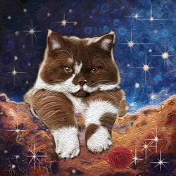 Beastinspace: Galaxy Cat