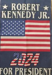 Robert Kennedy JR For President 2024 Garden Flag