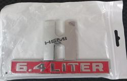 HEMI 6.4 Liter Emblem