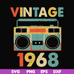 Vintage November 1968 svg, png, dxf, eps digital file NBD0010