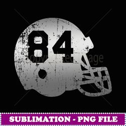 Vintage Football 84 Jersey Number - Professional Sublimation Digital Download
