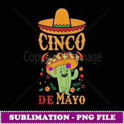 Cinco De Mayo 2024 Funny Dabbing Cartus Mexican Pepper Dab - Digital Sublimation Download File
