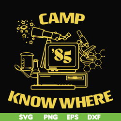 camp know where, Levi's x Stranger Things svg, png, dxf, eps digital file CMP077
