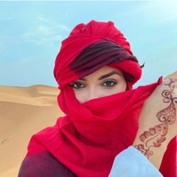 Tuareg Indigo Scarf Ethnic Turban Sahara Blue Unisex Adult, indigo scarf, long Berber scarf turban