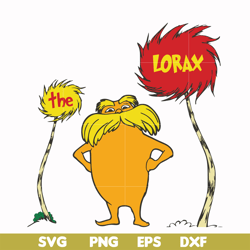 the lorax svg, png, dxf, eps file dr000151
