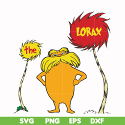 the lorax svg, png, dxf, eps file dr000151