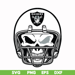 Las Vegas Raiders skull svg, Raiders skull svg, Nfl svg, png, dxf, eps digital file NFL18102011L