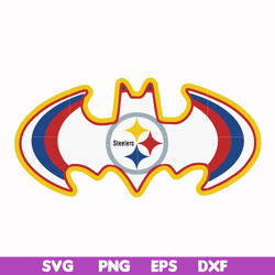 Bat Pittsburgh Steelers svg, Sport svg, Nfl svg, png, dxf, eps digital file NFL1310202014T