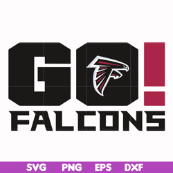 Atlanta Falcons Go Falcons svg, Falcons svg, Sport svg, Nfl svg, png, dxf, eps digital file NFL2110202031T