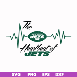 The heartbeat of jets svg, New York Jets svg, Jets svg, Nfl svg, png, dxf, eps digital file NFL24102018L