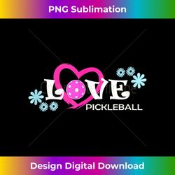 love pickleball womens gift pickle ball player pickleball tank top - instant sublimation digital download
