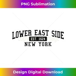 lower east side manhattan new york - png transparent sublimation design