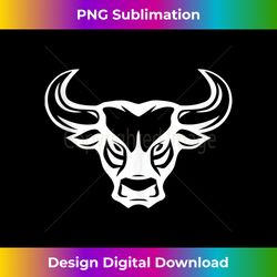 the rock bull tattoo design american tank top 2 - artistic sublimation digital file