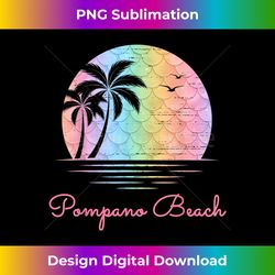 pompano beach florida vacation island family group gift - elegant sublimation png download