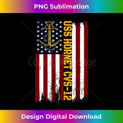 uss hornet cvs-12 aircraft carrier american flag - png transparent sublimation file