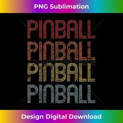 s pinball arcade distressed design retro colors 2 - unique sublimation png download