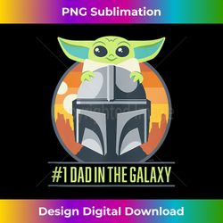 star wars the mandalorian and grogu 1 dad in the galaxy tank top 2 - exclusive sublimation digital file