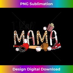tee ball mom leopard t ball mama mothers day baseball tank top 2 - premium sublimation digital download