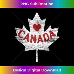 vintage maple leaf canada tank top 2 - sublimation-ready png file