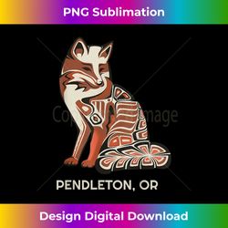 Tribal Fox Pendleton Oregon Native American Haida Style - Premium PNG Sublimation File