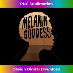 womens black queen melanin african american tank top 1 - elegant sublimation png download