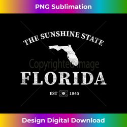 Florida The Sunshine State - Professional Sublimation Digital Download