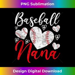 american game retired baseball nana grandmother baseball tank top - vintage sublimation png download