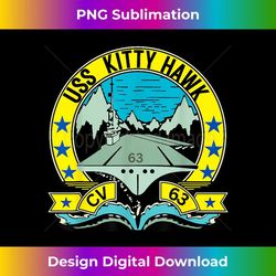 uss kitty hawk cv-63 aircraft carrier - high-quality png sublimation download