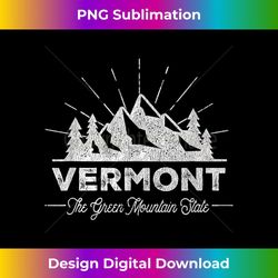 Vermont T Vintage VT Hiking Retro Design 2 - Premium Sublimation Digital Download