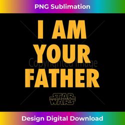 Amazon Essentials Star Wars Vader Father Quote - PNG Sublimation Digital Download