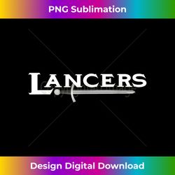go lancers football baseball basketball cheer team fan - exclusive png sublimation download