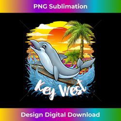 Key West T Shirts Dolphin Surfing Spring Break Beaches - Signature Sublimation PNG File