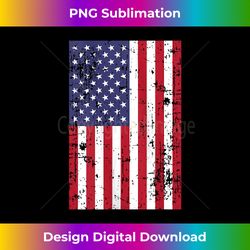 womens us american flag patriotic 4th july vintage american flag tank top 3 - modern sublimation png file