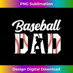baseball dad apparel - dad baseball tank top