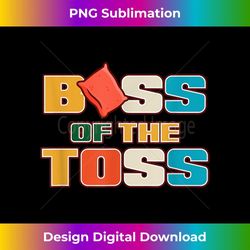 retro boss of the toss bean bags toss cornhole 2 - stylish sublimation digital download