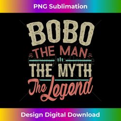 mens bobo t from grandchildren bobo the myth the legend - instant sublimation digital download