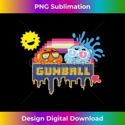 the amazing world of gumball sunshine long sleeve - aesthetic sublimation digital file