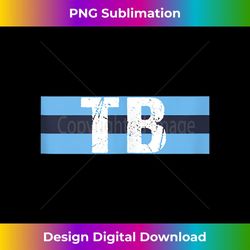 Tampa Bay Blue & Light-blue Retro Stripes Tampa Bay Fashion Tank Top - Exclusive PNG Sublimation Download