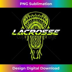 neon green glow stick crosse lacrosse sports graphic 1 - digital sublimation download file