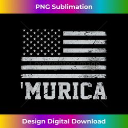 'murica vintage american flag - vintage sublimation png download