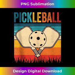 vintage retro pickleball player paddle sport mens s 2 - creative sublimation png download