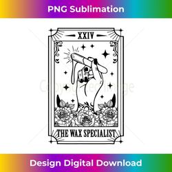 wax boss waxing esthetician the wax specialist tarot card 1 - modern sublimation png file