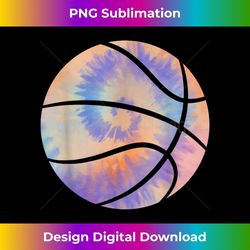 basketball tie dye colorful rainbow basketball player lover - png transparent sublimation file