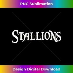 go stallions football baseball basketball cheer fan school - premium sublimation digital download