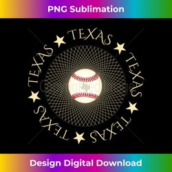 texas baseball tee circle ranger font and giant ball logo long sleeve - premium png sublimation file